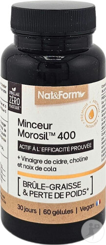Nat&Form Minceur Morosil 400 60 Gélules