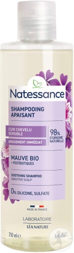 Natessance Shampoing Cuir Chevelu Sensible Bio Flacon 250ml