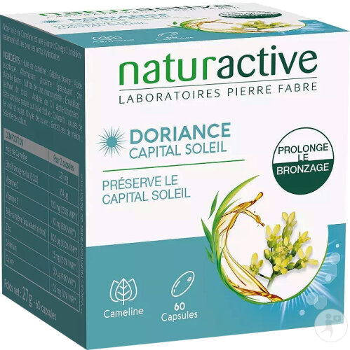 Naturactive Doriance Capital Soleil Complément Alimentaire 60 Capsules