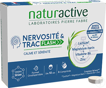 Naturactive Nervosité Et Trac Flash 6 Comprimés