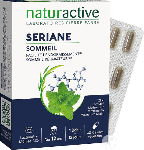 Naturactive Sériane Sommeil 30 Gélules