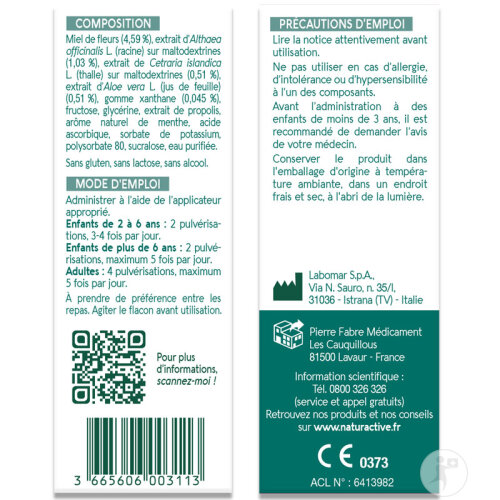 Naturactive Spray Mal De Gorge 20ml-7