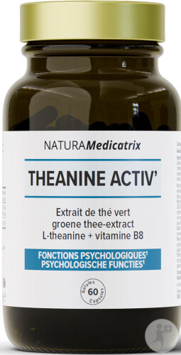 NaturaMedicatrix Théanine Activ Extrait De Thé Vert 60 Gélules