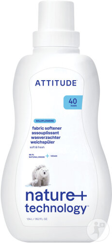Attitude Nature + Technology Assouplissant Fleurs Des Champs 35 Brassées Flacon 1050ml