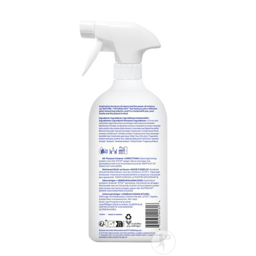 Nature + Technology Nettoyant Multi-Surfaces Zeste D'Agrumes 800ml-3