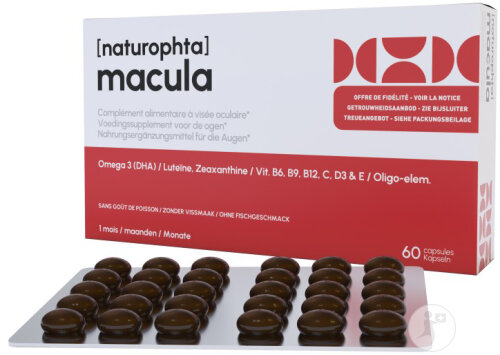 Naturophta Macula 60 Capsules