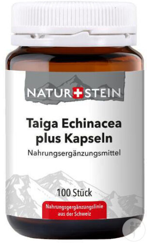 Naturstein Taiga Echinacea Plus Capsules 100 Pièces