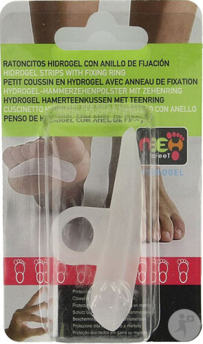Neh Feet Petit Coussin En Hydrogel Avec Anneau De Fixation Droit 43/46 1 Pièce