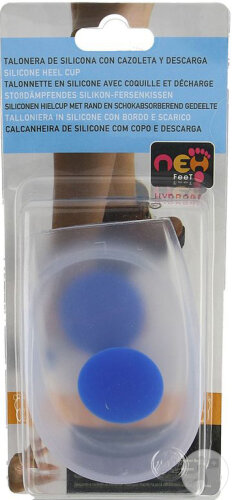 Neh Feet Talonnette En Silicone Avec Coquille Et Décharge 43/46 2 Pièces