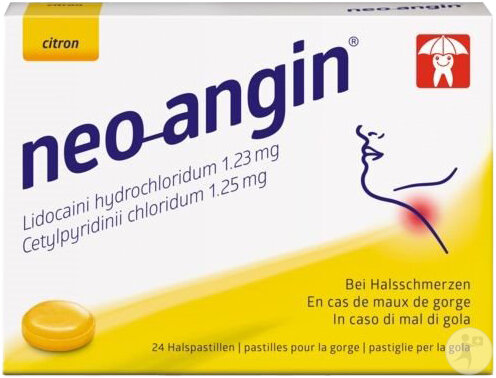 Neo-Angin Comprimés À Sucer 24 Pièces