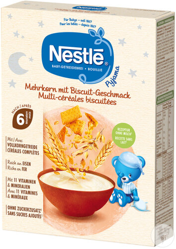 Nestlé Bouillie Bébés Pyjama Biscuit 6 Mois 160g