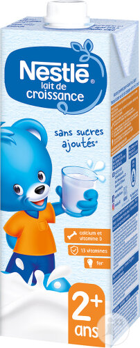 Nestlé Lait De Croissance Bébés 2+ Ans Flacon 1l