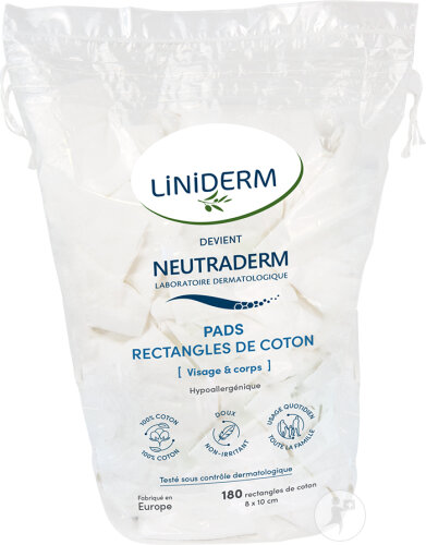 Neutraderm Baby Pads Sachet Vrac 180 Pièces