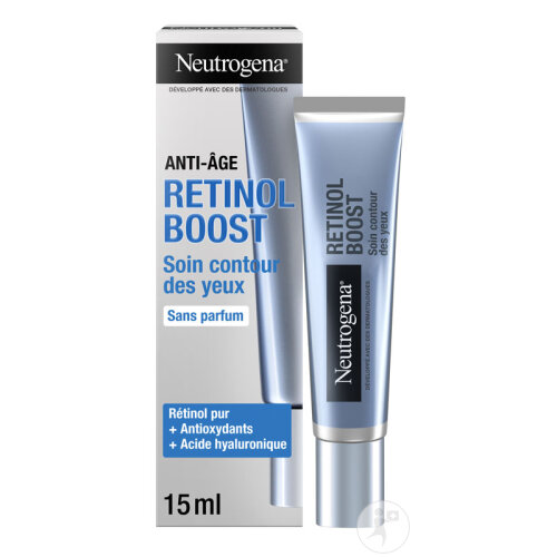 Neutrogena Anti-Âge Retinol Boost Soin Contour Des Yeux Sans Parfum Tube 15ml