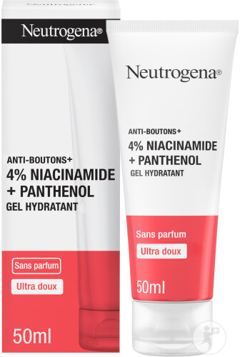 Neutrogena Anti-Boutons+ Gel Hydratant Ultra Doux Sans Parfum Tube 50ml