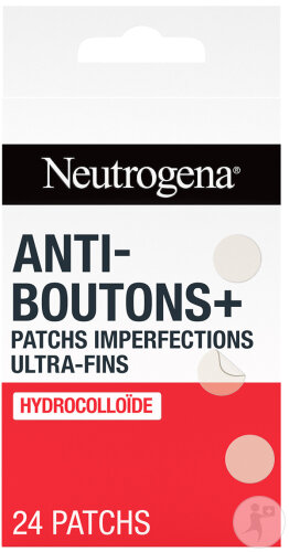 Neutrogena Clear & Defend+ Patchs Boutons Ultra-Fins 24 Pièces