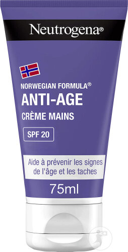 Neutrogena Formule Norvégienne Crème Mains Anti-Âge SPF 20 75ml