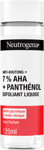 Neutrogena Anti-Boutons+ Exfoliant Liquide Sans Parfum Flacon 125ml