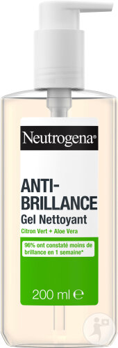 Neutrogena Gel Nettoyant Anti-Brillance Flacon 200ml