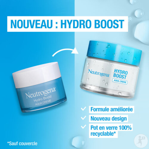 Neutrogena Hydro Boost Aqua Crème Gel-Crème Sans Parfum Peaux Sèches 50ml-2