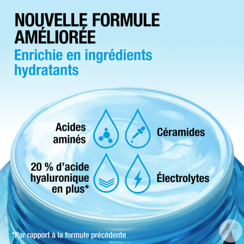 Neutrogena Hydro Boost Aqua Crème Gel-Crème Sans Parfum Peaux Sèches 50ml-6