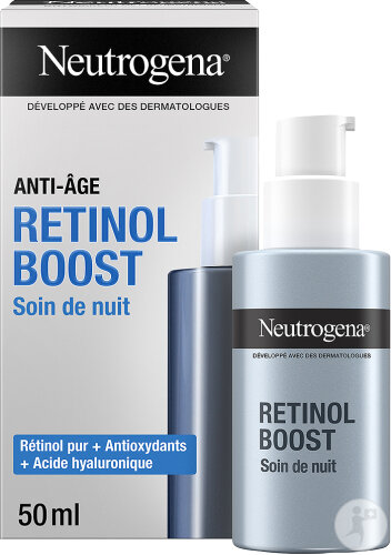 Neutrogena Retinol Boost Crème De Nuit Flacon Pompe 50ml