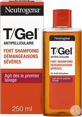 Neutrogena T/Gel Fort Shampoing Démangeaisons Sévères 250ml
