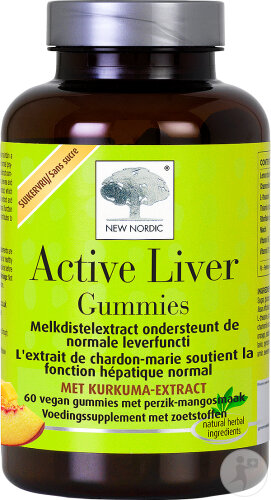 New Nordic Active Liver Gummies 60 Pièces