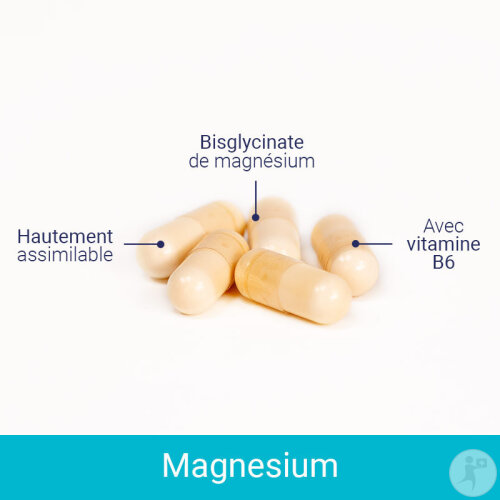 Newpharma Magnésium + Vitamine B6 Complément Alimentaire 120 Gélules NF-2