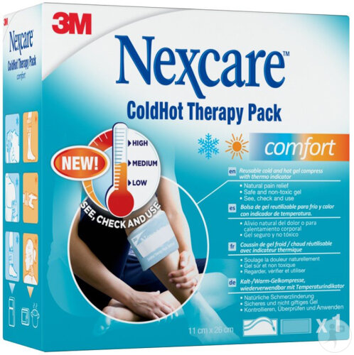 Nexcare ColdHot Therapy Pack Comfort Thermoindicator 26x11cm 1 Pièce