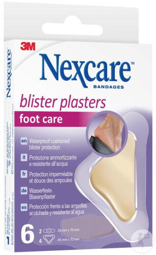 Nexcare Pansement Pour Les Ampoules 2 Tailles Assorties 6 Pièces
