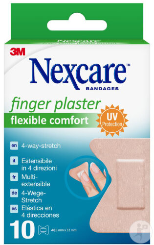 Nexcare Pansement Pour Les Doigts Flexible Comfort 10 Pièces