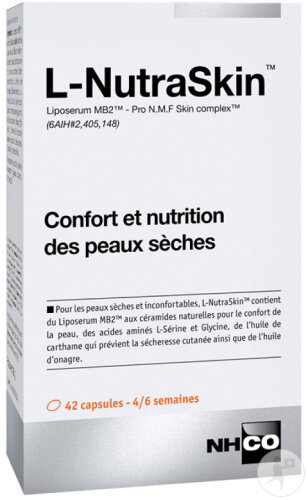 NHCO L-NutraSkin Peau Sèche Et Sensible 42 Capsules