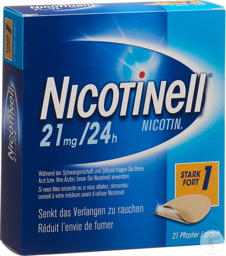 Nicotinell 1 Fort Patch 21mg/24h 21 Pièces