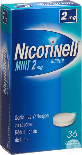 Nicotinell Comprimés À Sucer 2mg Mint 36 Pièces