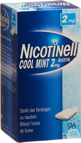 Nicotinell Gum 2mg Cool Mint 96 Pièces