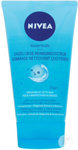 Nivea Essentials Gommage Nettoyant Quotidien Peaux À Imperfections Ou Grasses Tube 150ml