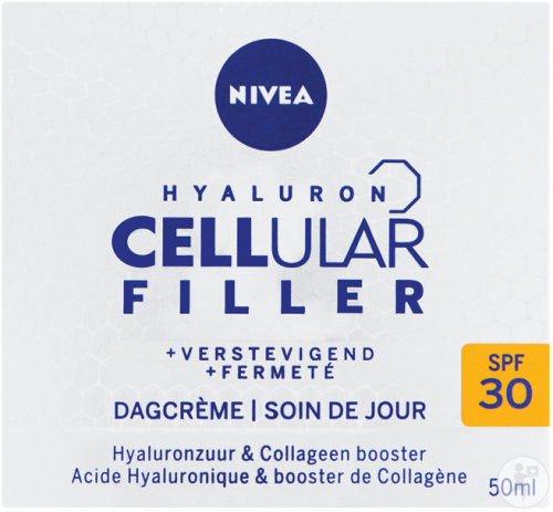 Nivea Hyaluron CELLular Filler + Fermeté Crème De Jour IP30 Pot 50ml