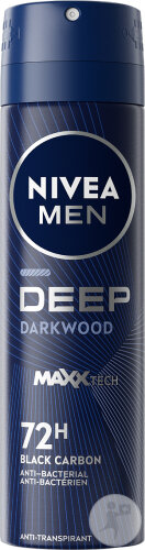 Nivea men Deep Dry & Fresh Feeling Déodorant Spray 72h Anti-Transpirant 150ml