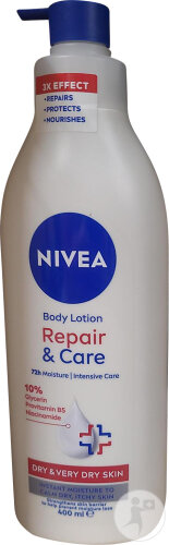 Nivea Repair & Care Lait Hydratant Corps Flacon-Pompe 400ml