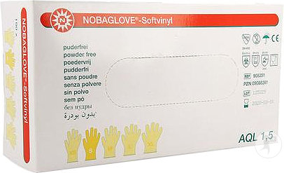 Noba Gants Softvinyl Non Poudrés Taille S Pièces 100