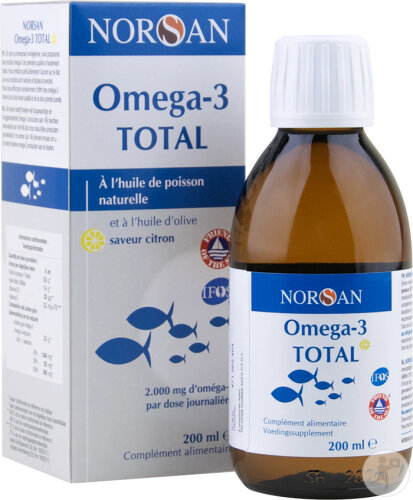 Norsan Omega-3 Total Saveur Citron Flacon 200ml