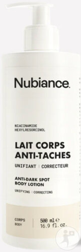 Nubiance HRB-3 Lait Corps Anti-Taches Corps Flacon-Pompe 500ml