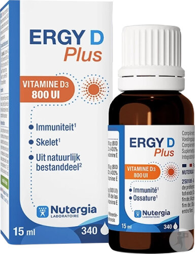 Nutergia Ergy D Plus Flacon 15ml