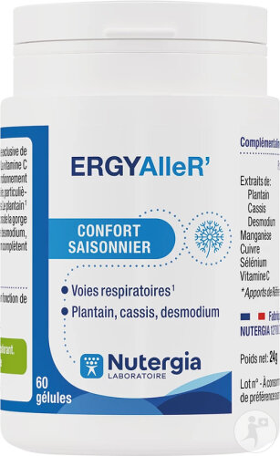 Nutergia Ergyaller' Confort Saisonnier 60 Gélules