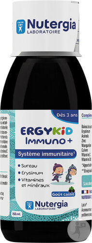 Nutergia Ergykid Immuno + Système Immunitaire Flacon 150ml