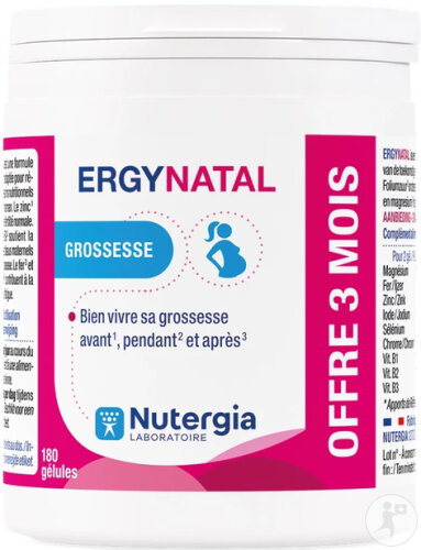 Nutergia Ergynatal 180 Gélules