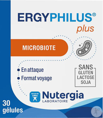 Nutergia Ergyphilus Plus Microbiote 30 Gélules