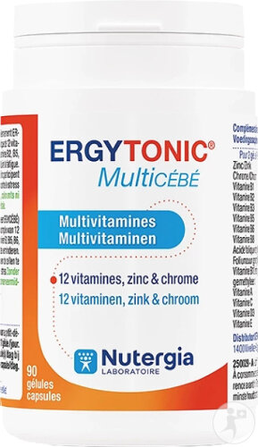 Nutergia Ergytonic Multicebe 90 Gélules
