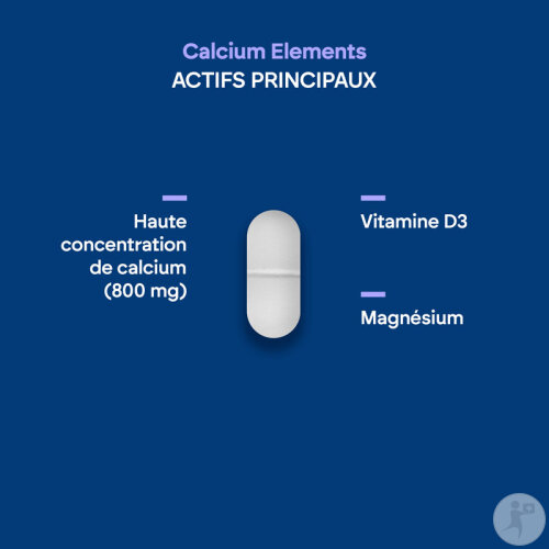 Nutralie Calcium 800mg + D3 + Magnésium 90 Comprimés-4
